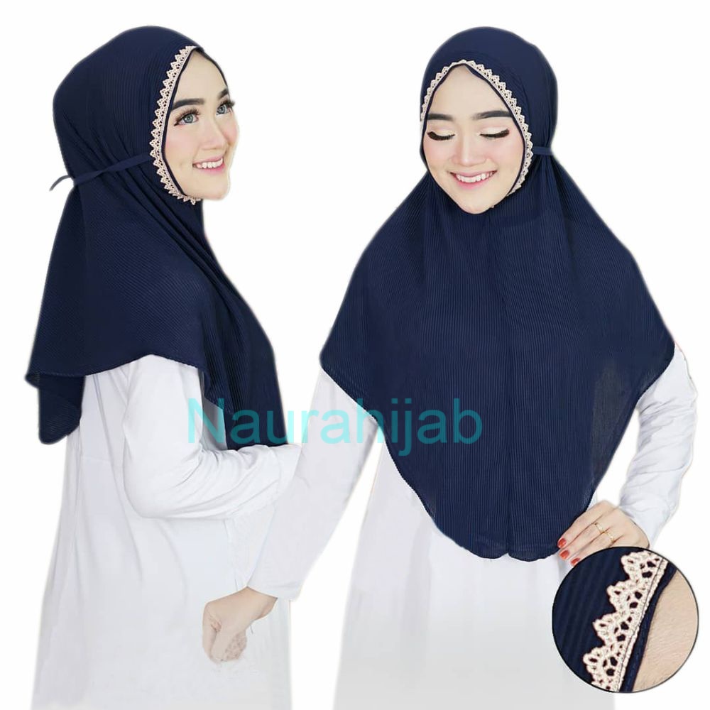 BERGO MARYAM PLISKET LIDI DIAMOND RENDA PREMIUM/BERGO MARYAM PLISKET RENDA TALI