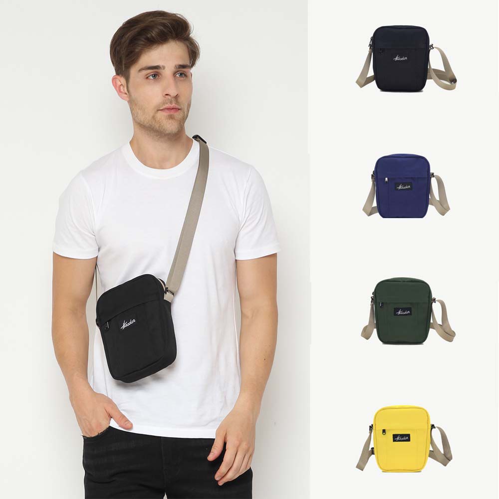 Tas Selempang pria murah keren terbaru slingbag cowok kerja O1Z0 Bisa COD premium TAS MINI PRIA | La