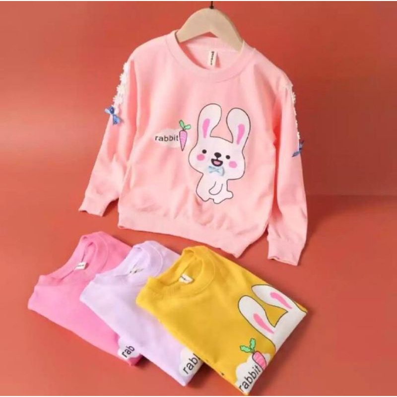 ￼Switer Anak Import 6-12Tahun/Kaos Anak Tangan Panjang/Sweater Anak Perempuan Import