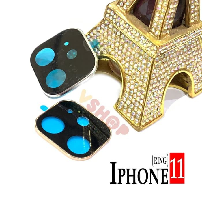 RING PELINDUNG - PROTECTOR LENSA KAMERA IPHONE 11 FULL METAL