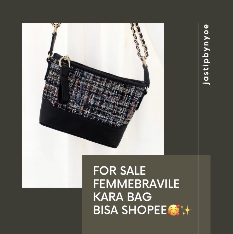 FEMMEBRAVILE KARA BAG IN BLACK