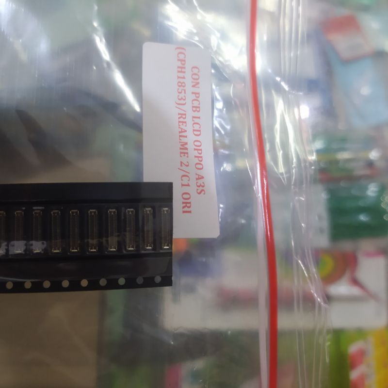 KONEKTOR LCD OPPO A3S CPH1853 KONEKTOR PCD LCD OPPO A3S CPH1853 KONEKTOR PCB LCD REALME C1 KONEKTOR 
