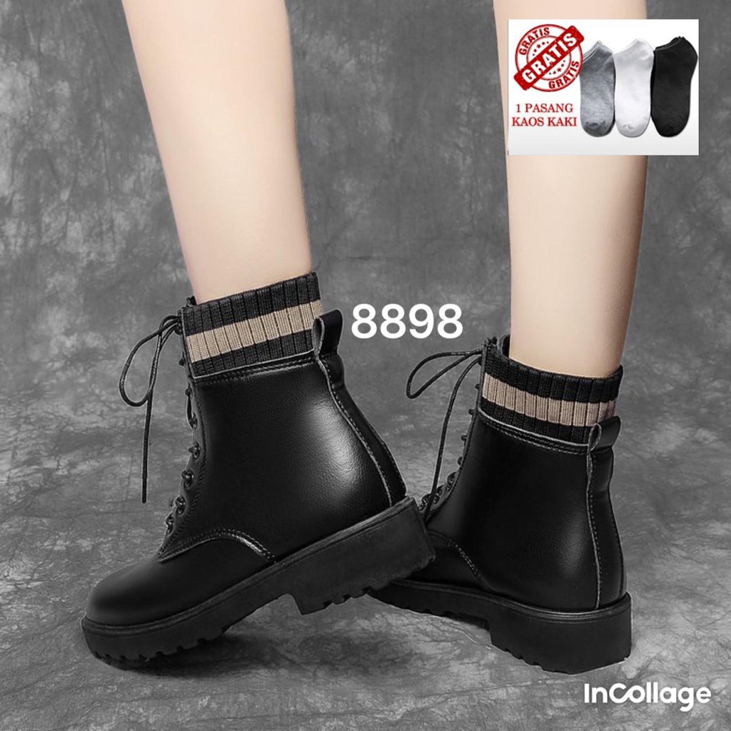 SEPATU BOOTS KOREA 8898
