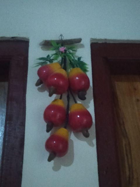 Artificial Fruits / Buah Palsu, Hiasan Dinding Aneka Buah Mirip Aslinya, Isi 6