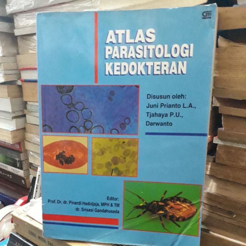 Buku 100% original atlas parasitologi kedokteran