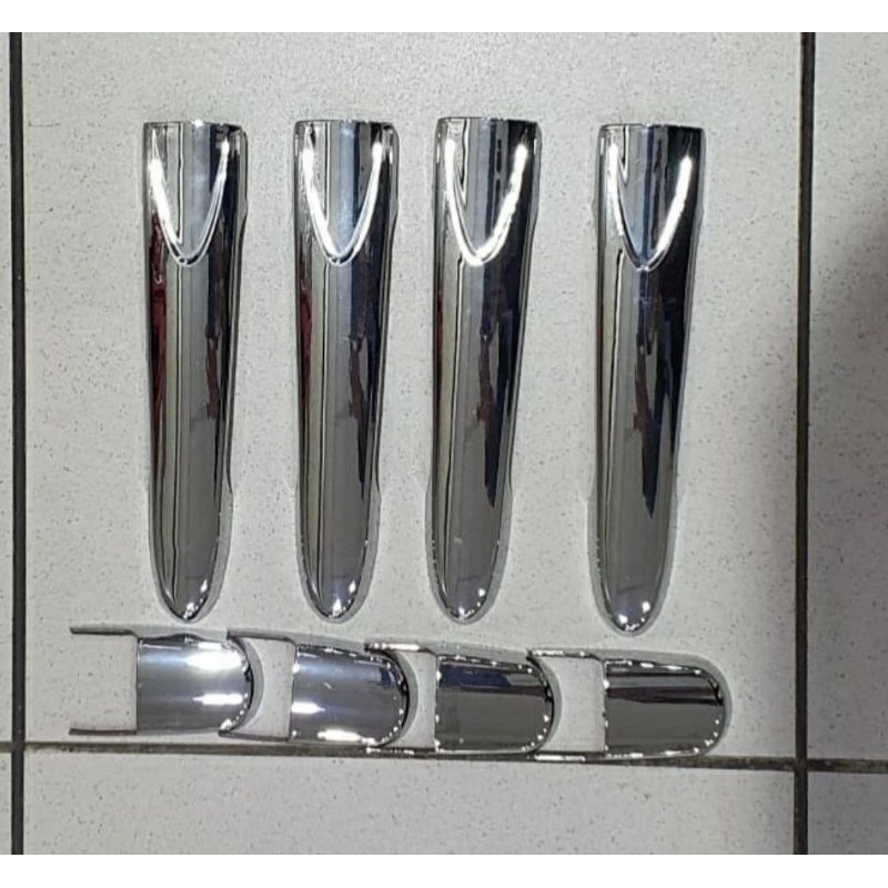 Cover handle pegangan pintu calya/sigra crome