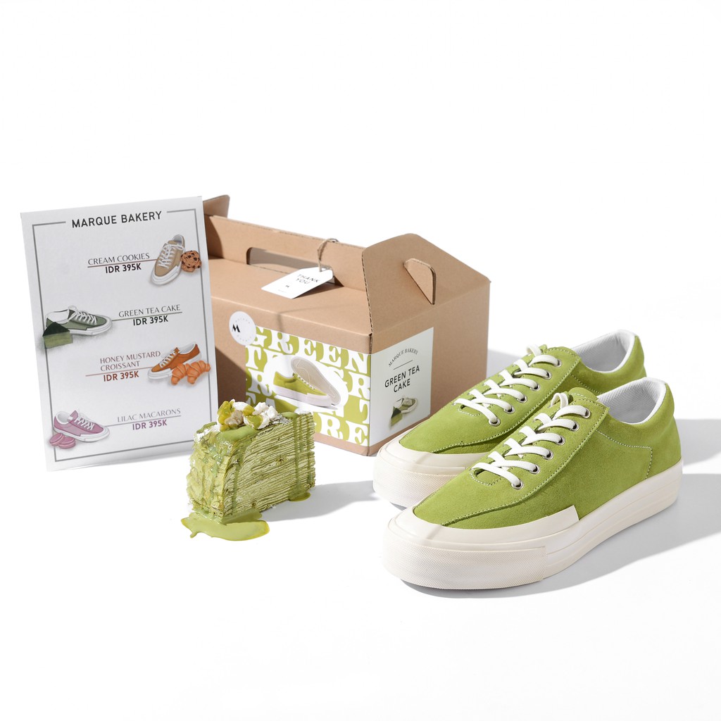 'MARQUE BAKERY' - Sepatu Unisex Dengan Konsep Toko Kue dari MARQUE.CO! Tersedia 4 Pilihan Warna!