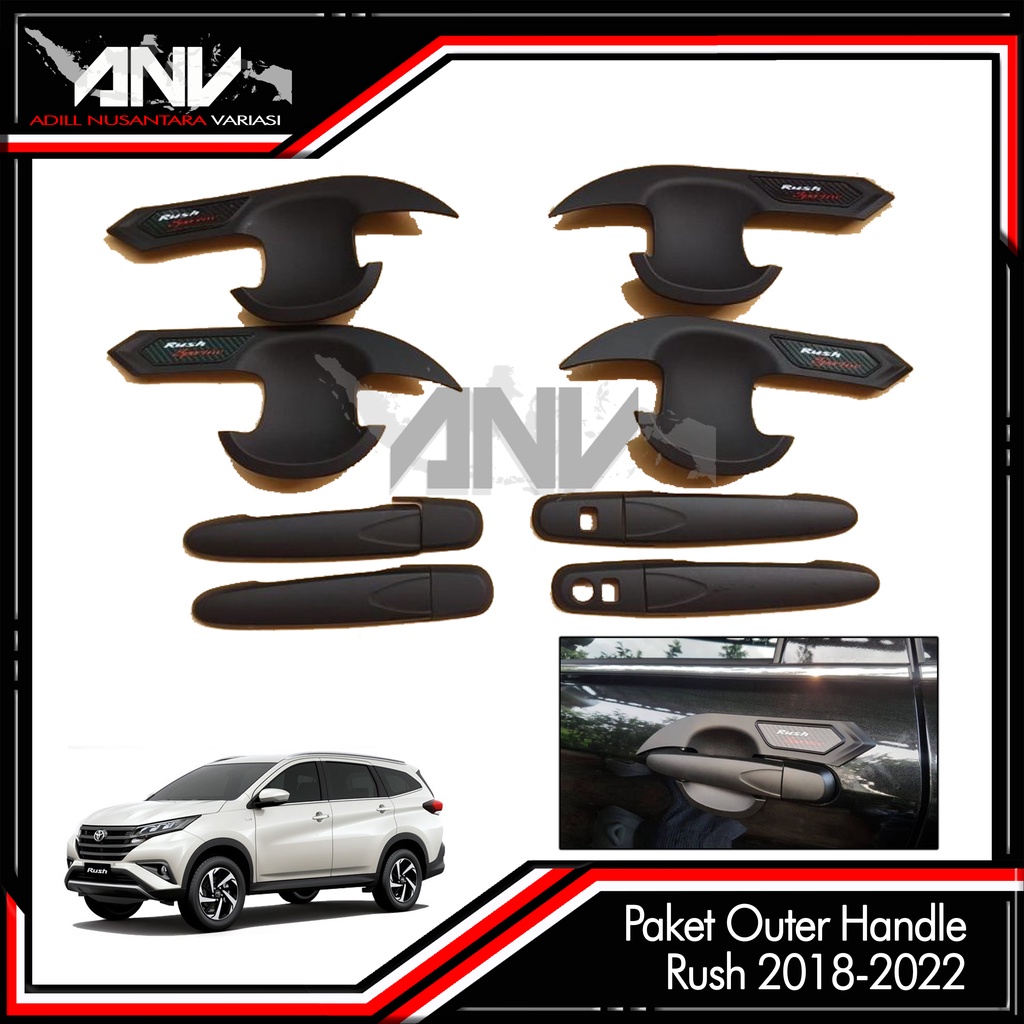 Paket Outer dan Handle Toyota Rush 2018-2021