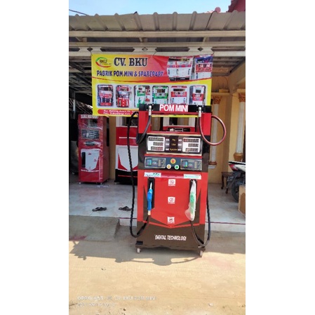 pertamini/pom mini 2 nozzle slem 100 Liter x2