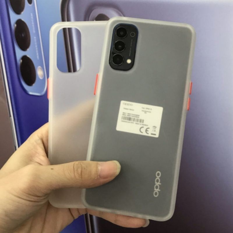 Oppo Reno 4 / 4F / 4 Pro / 5 / 5F Softcase Dove Cover Lis Warna Reno 4 Reno 4 pro Reno 5