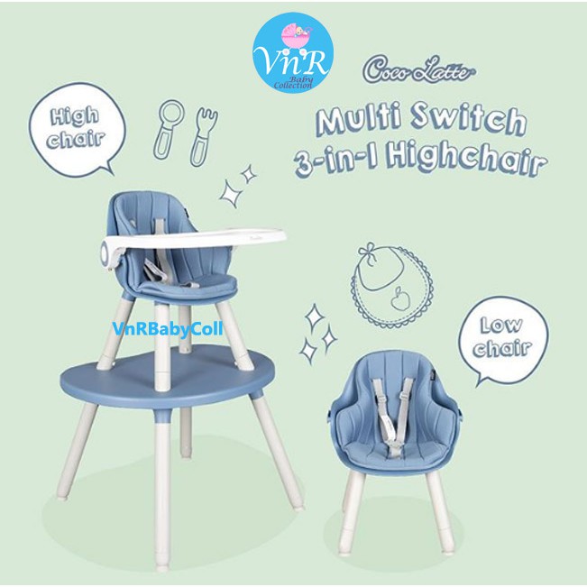 Kursi Makan Bayi Baby Chair Cocolatte Cl Ur 2308 Multi Switch 3 In 1 High Chair We Bare Bears Wbb Shopee Indonesia