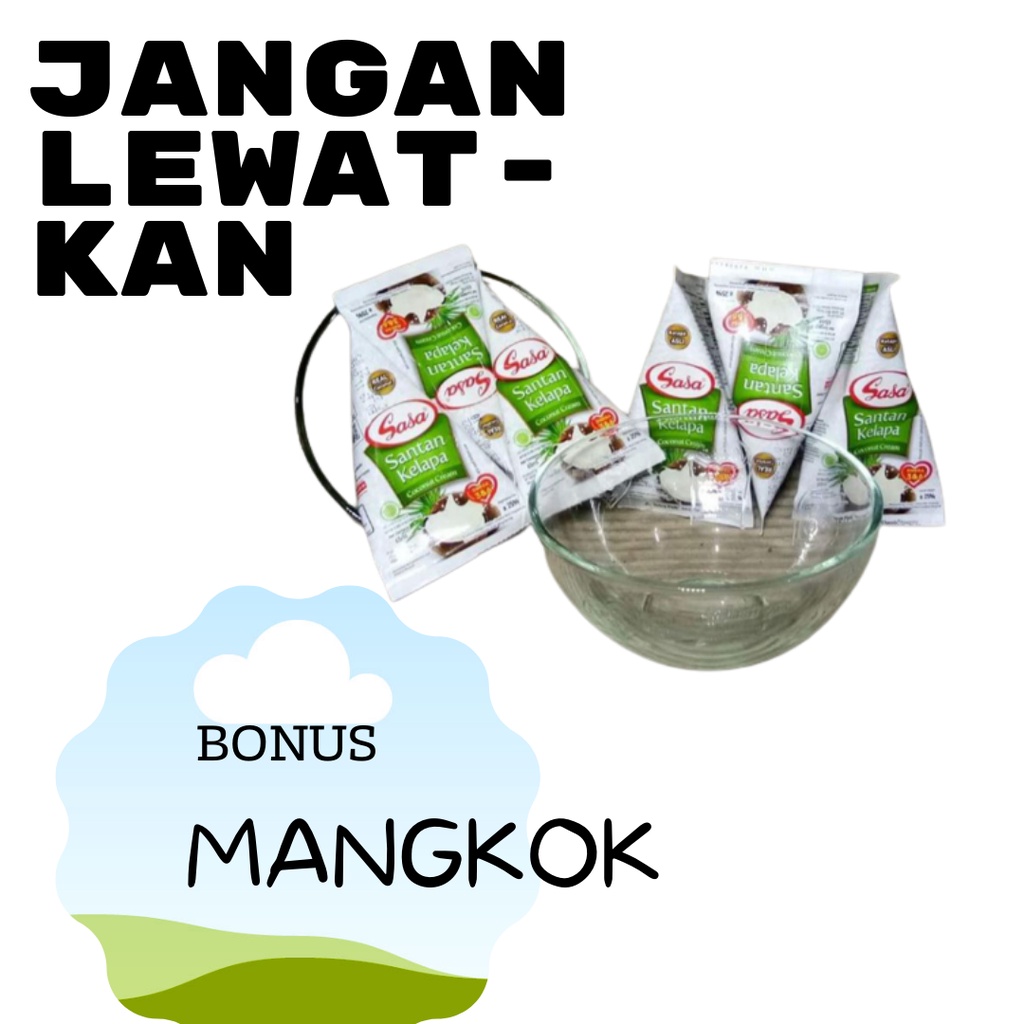 

santan sasa cair 65 ml bonus mangkok