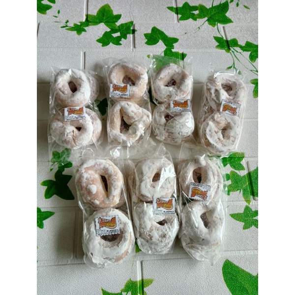 

donat kering gula salju jadul