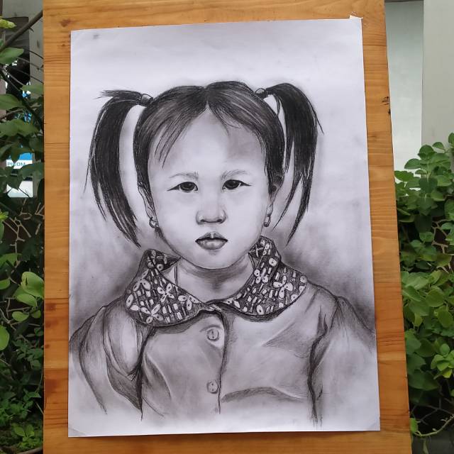 

Sketsa wajah , lukisan pensil