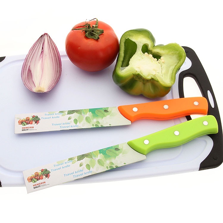 Pisau Paring Warna Dapur Buah Sayur Stainless Steel Paring Knife Fruit Vegetables Kitchen Warna Serbaguna