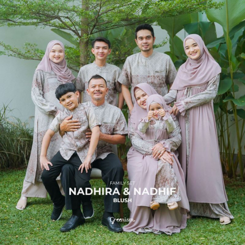 Nadhif Koko Anak Sarimbit Motif Greenism 2022 (PO)