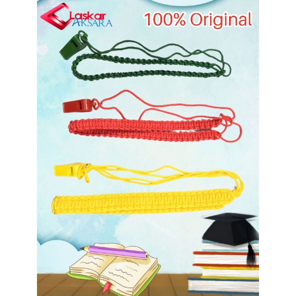 Tali Kur Pramuka + Peluit - Tali Kur Siaga/Penggalang/Penegak