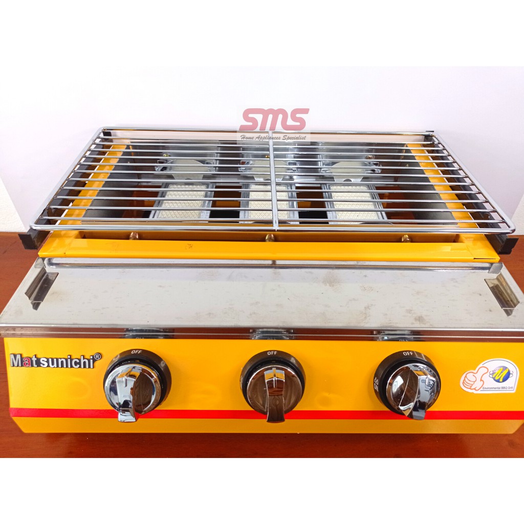 Panggangan Sosis / Roaster / Griller Matsunichi 3 Tungku