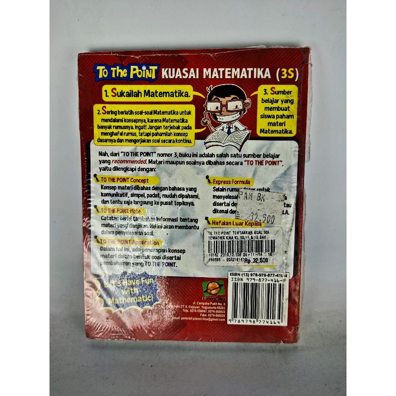 To the Point Tuntaskan Soal bahasa Inggris Biologi kimia matematika SMA . vrc3/4-5