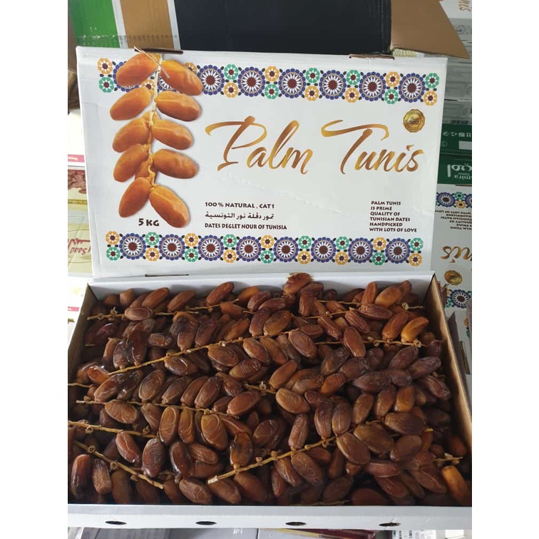 

Kurma Tunis Tangkai - Kurma Palm Tunis Curah 1 KG