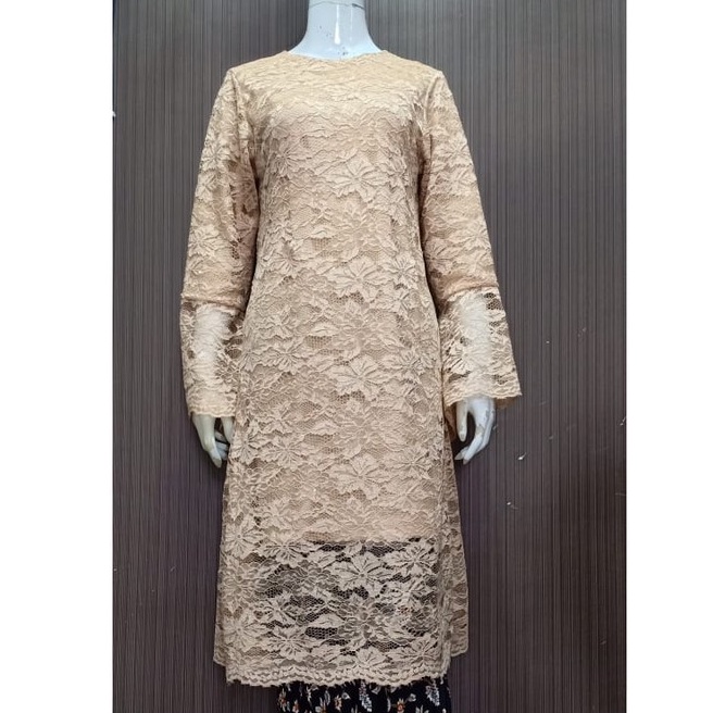 KEBAYA BRONIK KEBAYA KINANTI BRUKAT ROK PRISKET/KEBAYA MODERN/KEBAYA PANJANG RUMAH KEBAYA BANDUNG RUMAH SONGKET BANDUNG-ATASAN SAJA MOCCA