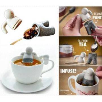 Alat Seduh Teh - Tempat Silikon Teh Celup - Seduhan Ramuan Herbal