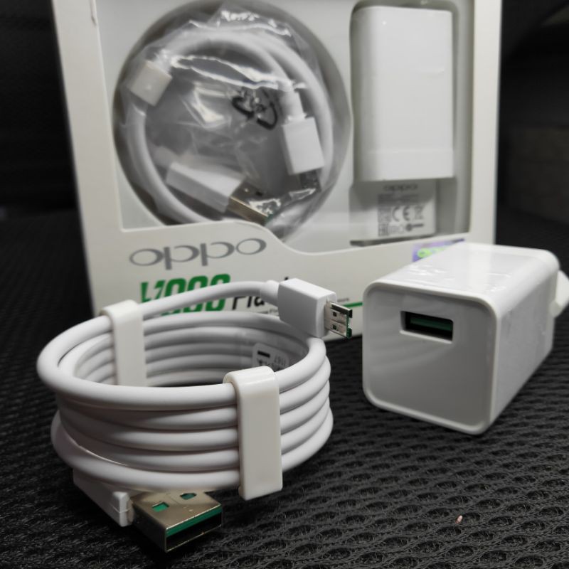 Charger Oppo VOOC 4A Fast Charging Original  / Charger Oppo F9 F1plus F3plus