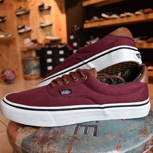 vans era 59 maroon