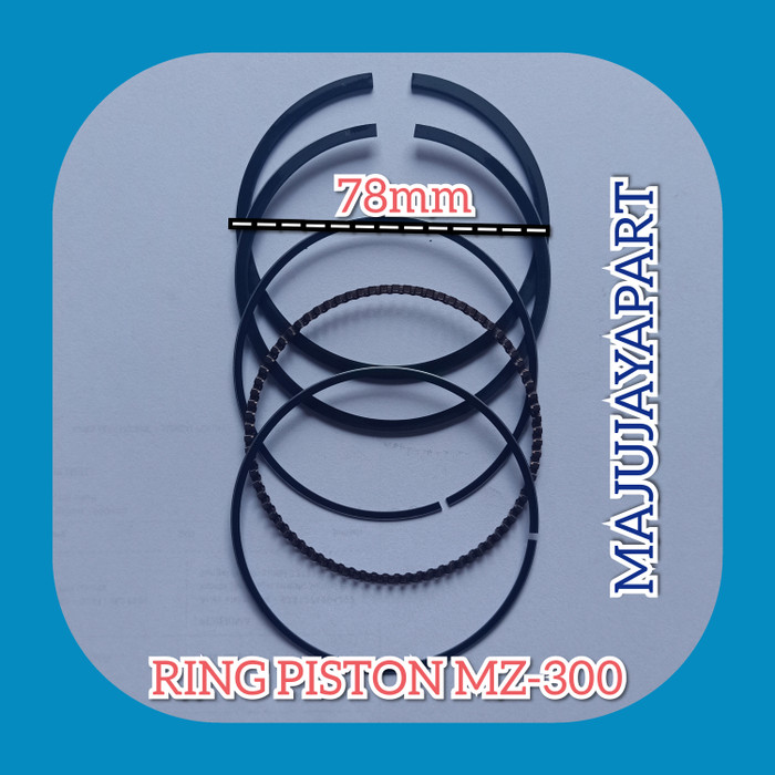 RING PISTON GASOLINE YAMAHA MZ-300(78MM)
