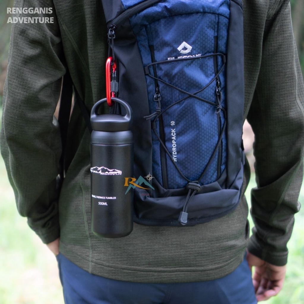 BOTOL MINUM TRAVEL TUMBLR TERMOS DHAULAGIRI 350 ML 500 ML OUTDOOR HIKING SEPEDA OLAHRAGA