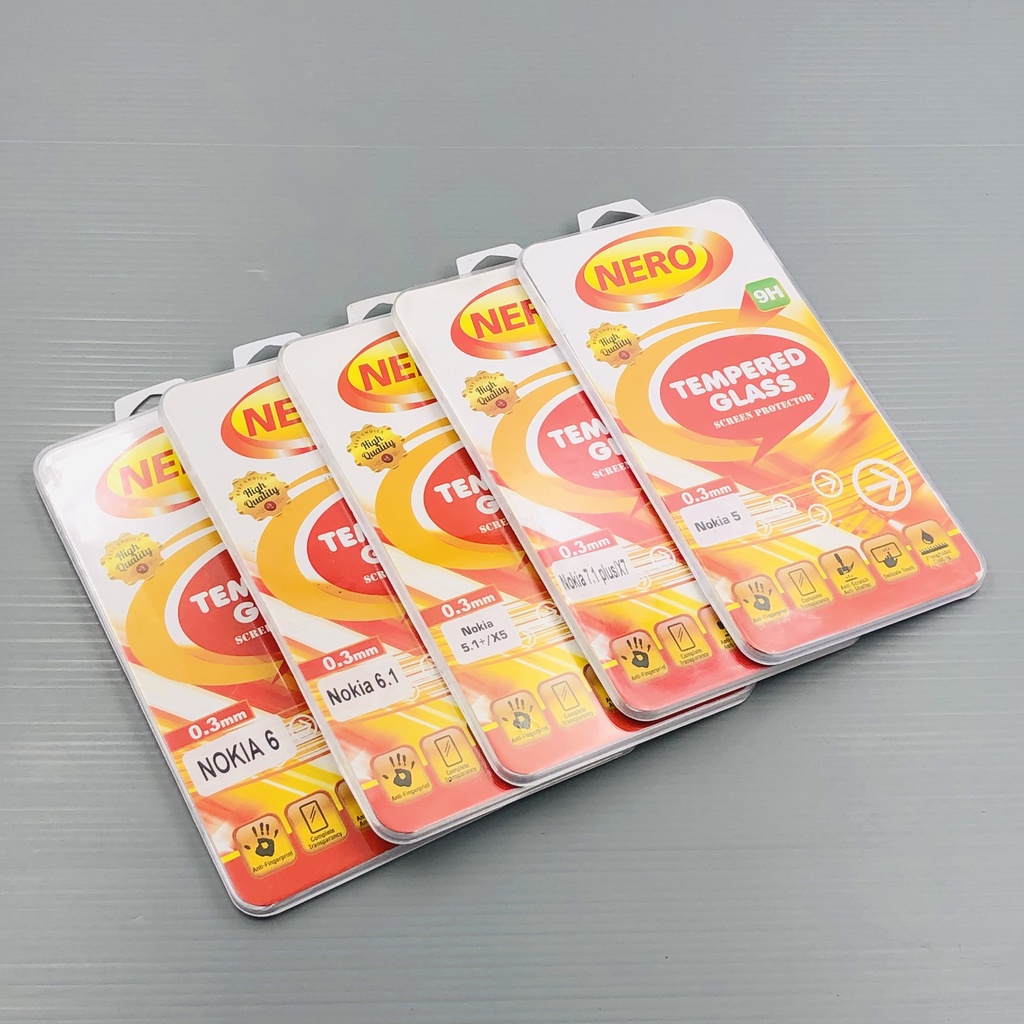 NOKIA 5 / NOKIA 5.1 / NOKIA 5.1 PLUS / NOKIA 6 / NOKIA 6.1 TEMPERED GLASS NOKIA 6.1 PLUS / NOKIA 7 P