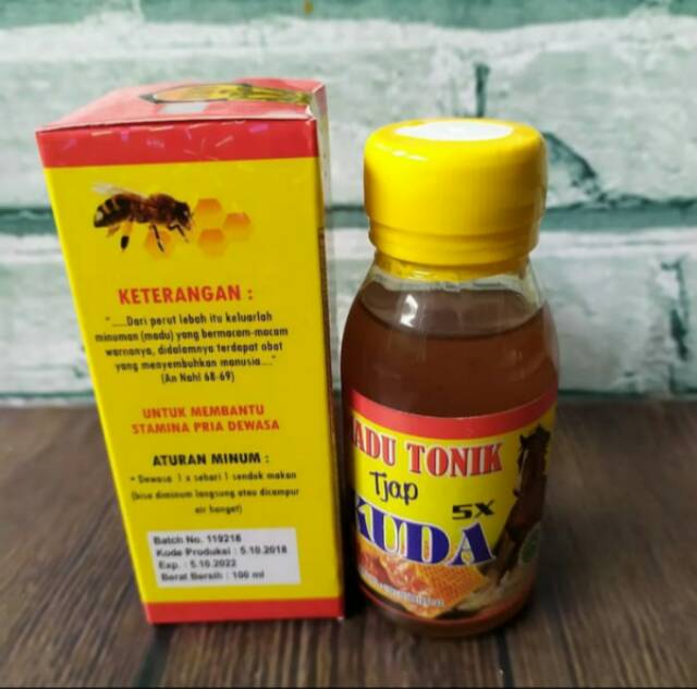 Madu TONIK 5 × Lebih Kuat Madu Kejantanan Tahan Lama 5 × Lebih Dahsyat 100 % Original