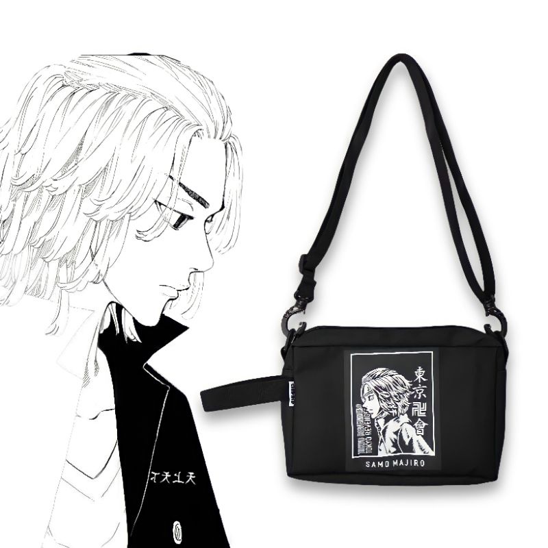 SLING BAG PRIA TOKYO REVENGERS Tas Anime Tas MANGA Tas MIKEY Tas Wanita Tas Pria