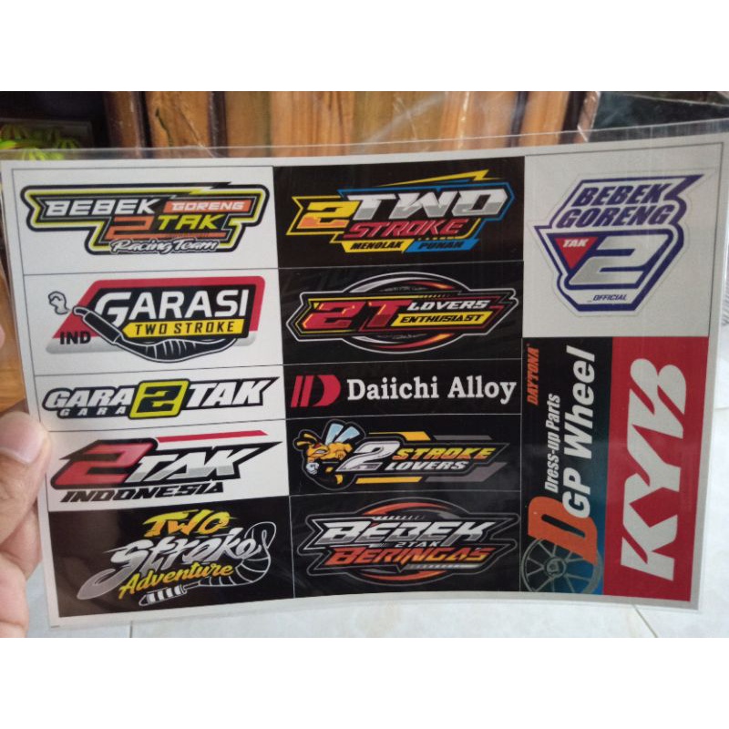 Stiker Sticker 2tak 2stroke Shopee Indonesia