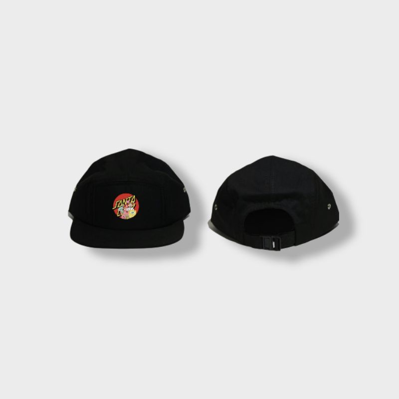 topi 5 panel santa cruz x spongebob