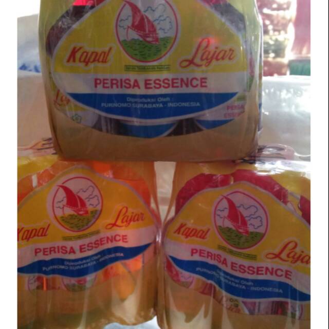 

Perisa essence perasa vanila nanas framboze cap kapal layar isi 6 pcs