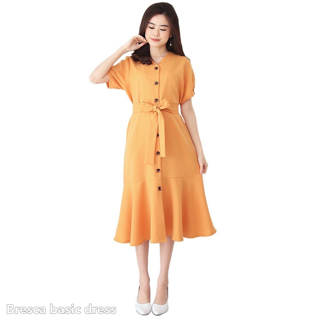 Bresca basic dress -Thejanclothes