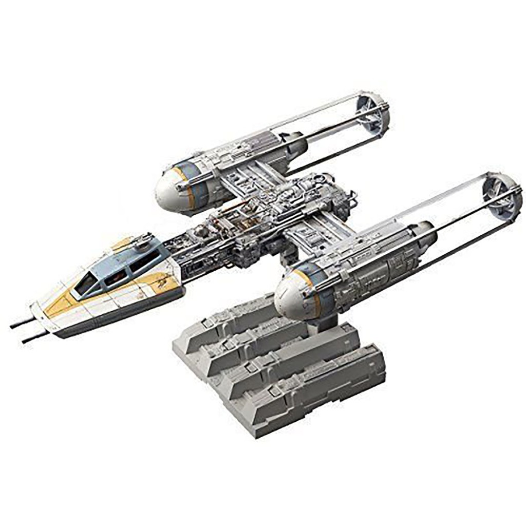 Science Fiction Bandai 1 72 Scale Model Kit Star Wars Btl Y Wing Attack Starfighter Toys Hobbies