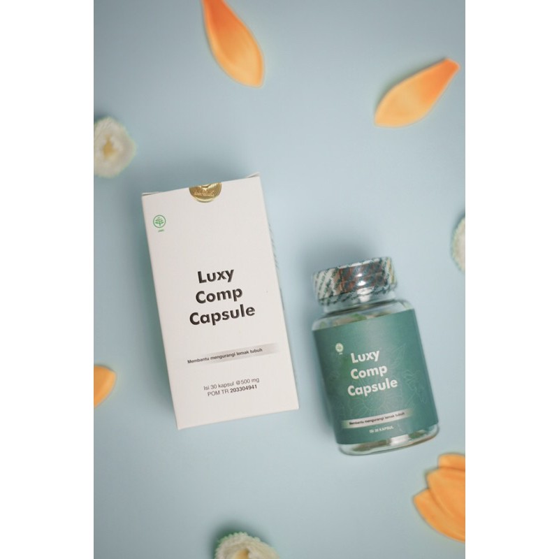 PEMUTIH PELANGSING DALAM SATU KAPSUL (Suplemen All In One) Luxy Comp Capsule ORIGINAL HERBAL