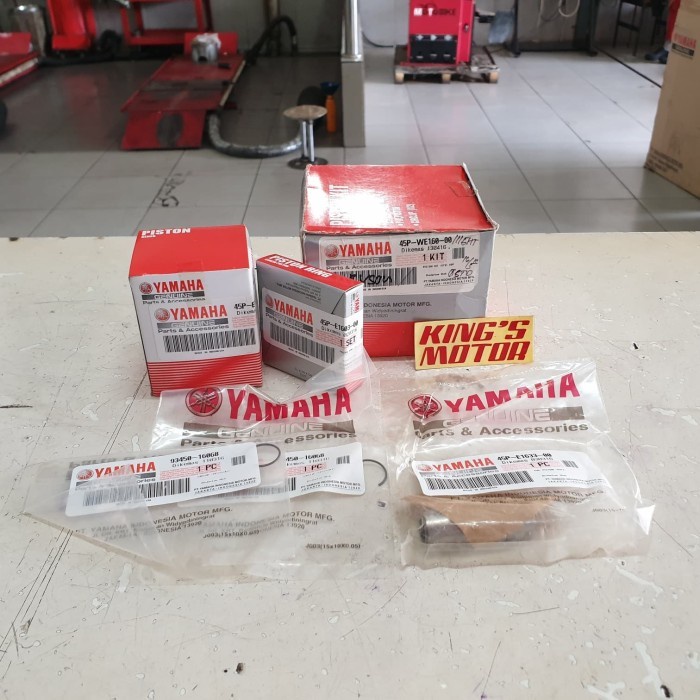 PISTON SEHER KIT BYSON KARBU 45P OVERSIZE STD 50 100 ASLI YAMAHA