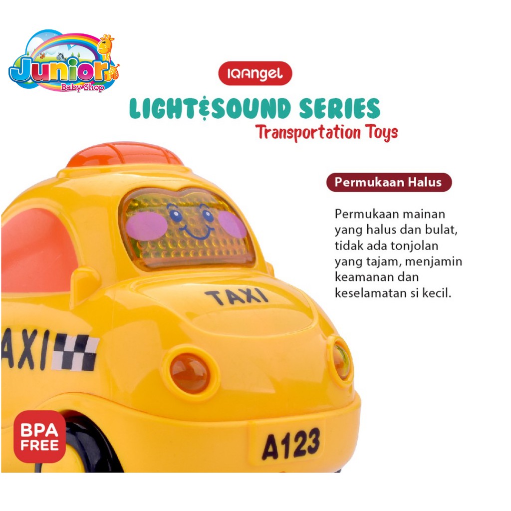 IQ Angel Light&amp;Sound Transportation Car Toys