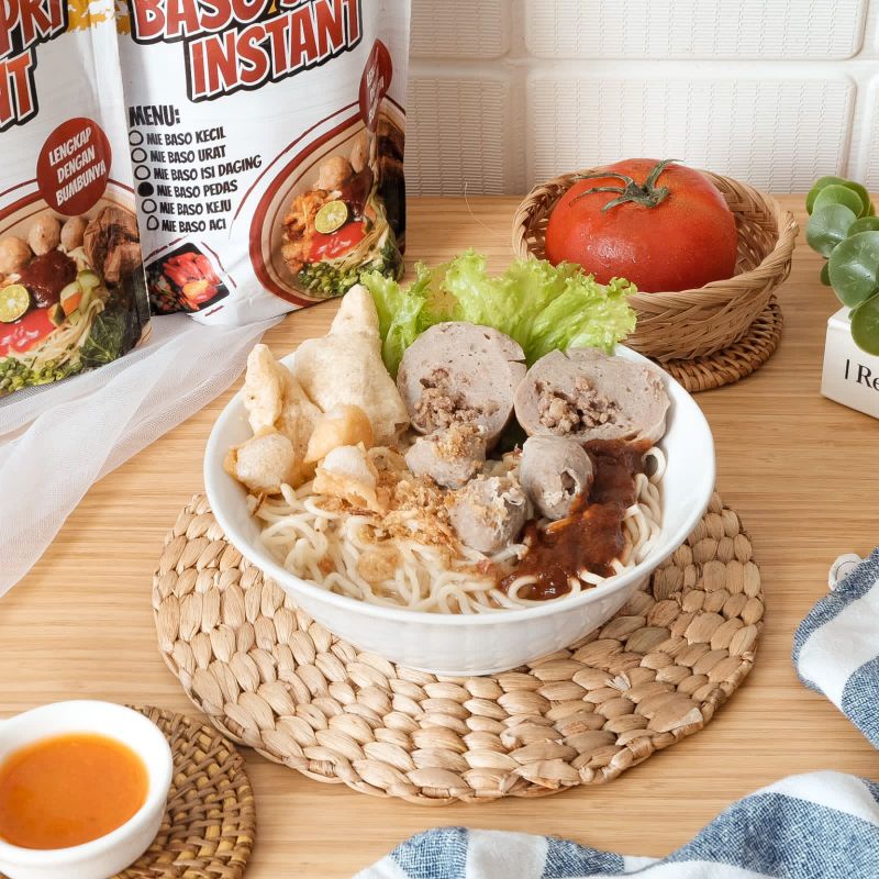 

Bakso Baso Japri Instant / Baso Isi Daging / Baso Cincang Pedas / Baso Aci / Baso Urat / Baso Keju / Baso Kecil