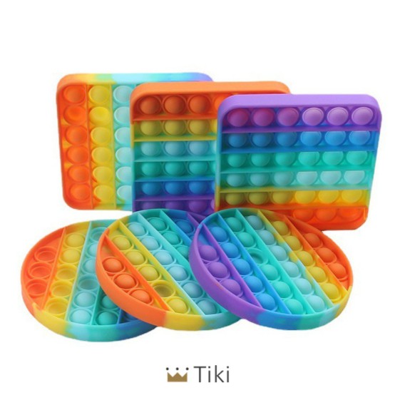 Mainan Edukasi Anak Tiktok Tik Tok Fidget Push Pop It Murah Mainan Anak Penghilang Stress-7