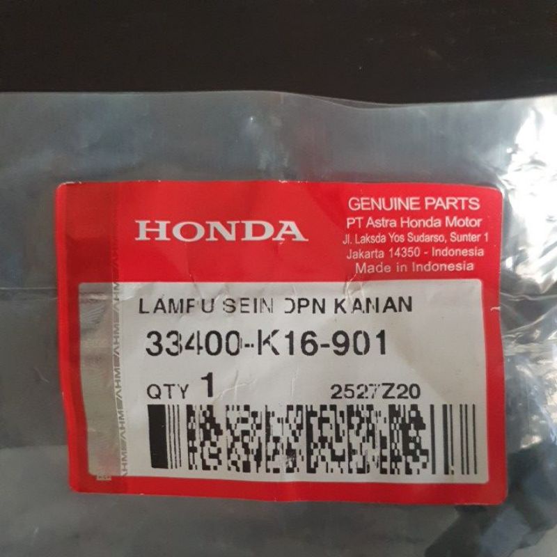 Sein Assy Depan Scoopy FI K16 Kanan Honda ORI