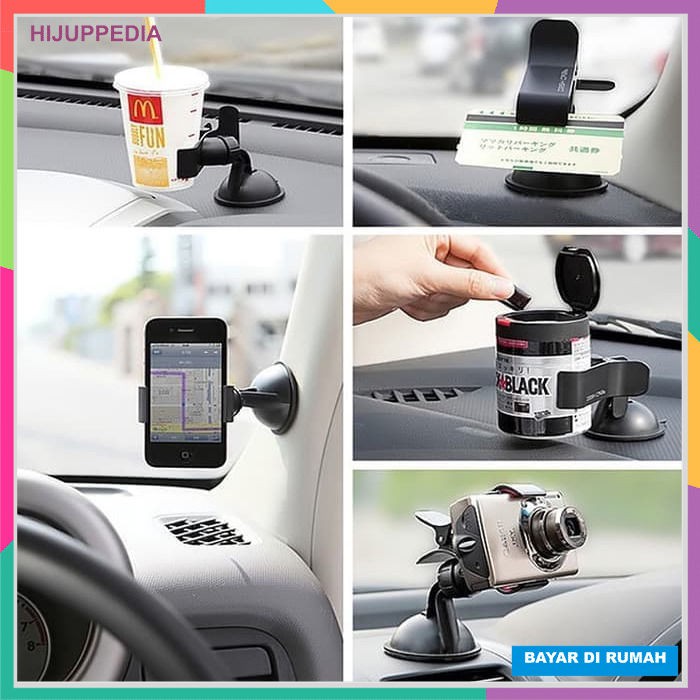 Car Holder Universal Suction cup Lazypod Mount HP Gps Mobil WF329