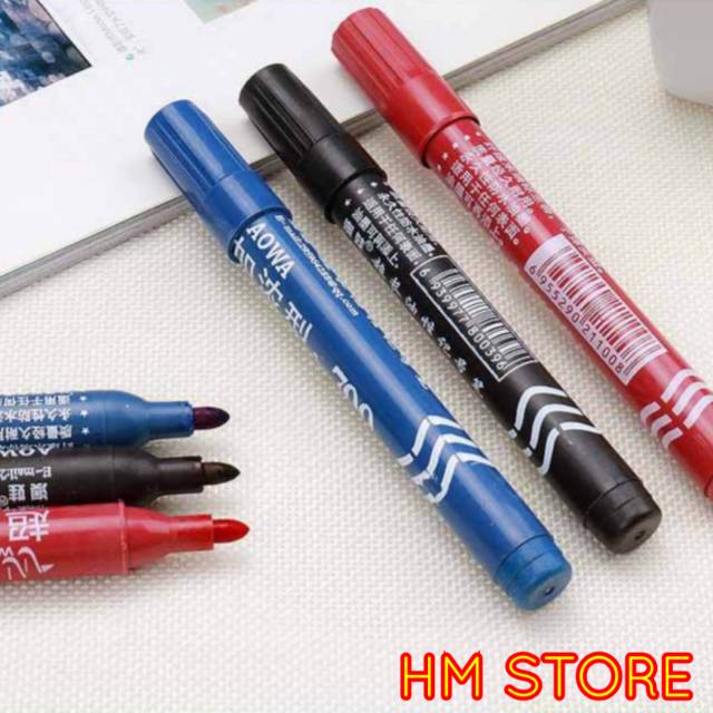 

Aowa Permanent Spidol / Marker Aowa Spidol Permanen Tidak Bisa Hapus