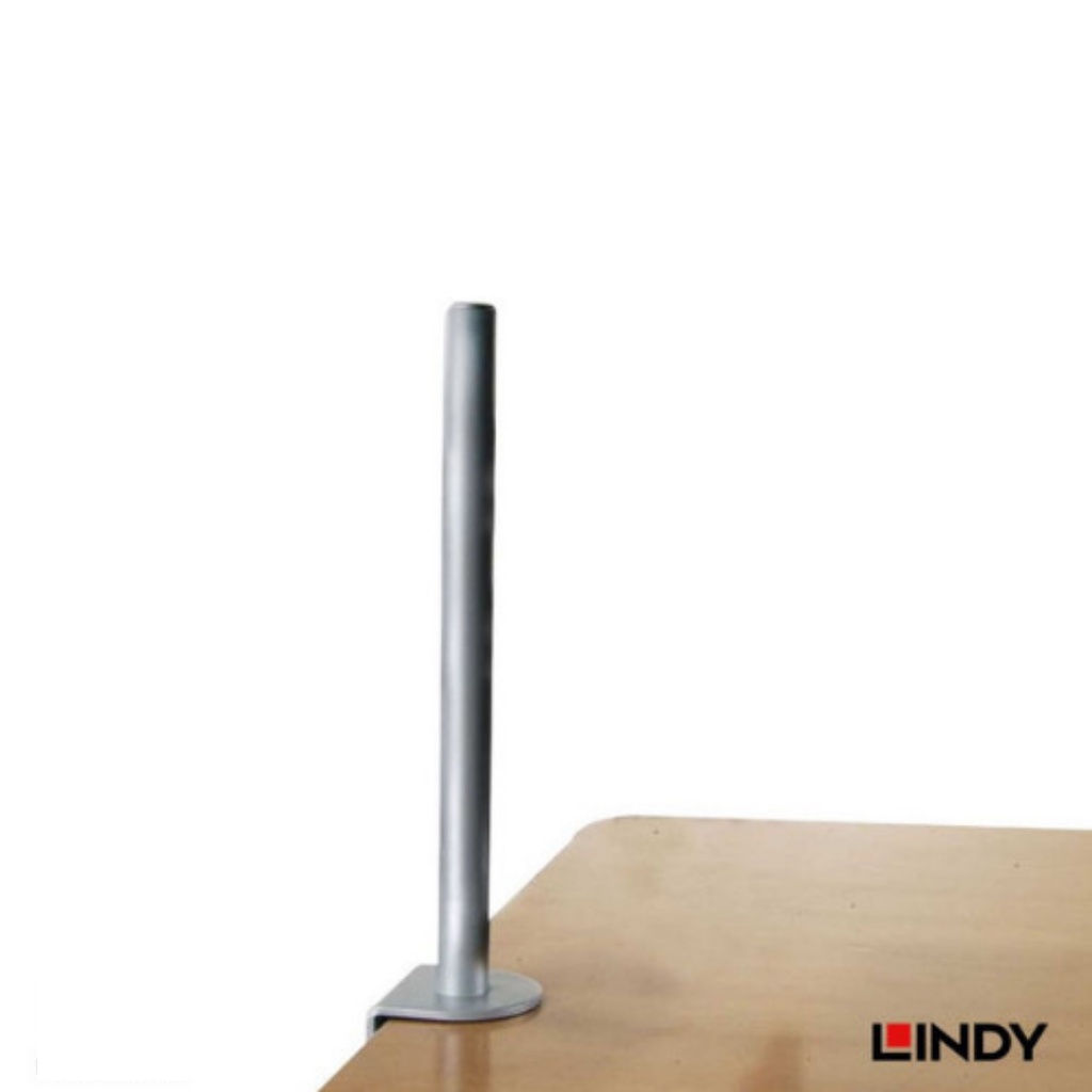 Bracket Meja LCD LED TV LINDY Desk Clamp Pole, Silver 700mm - 40693