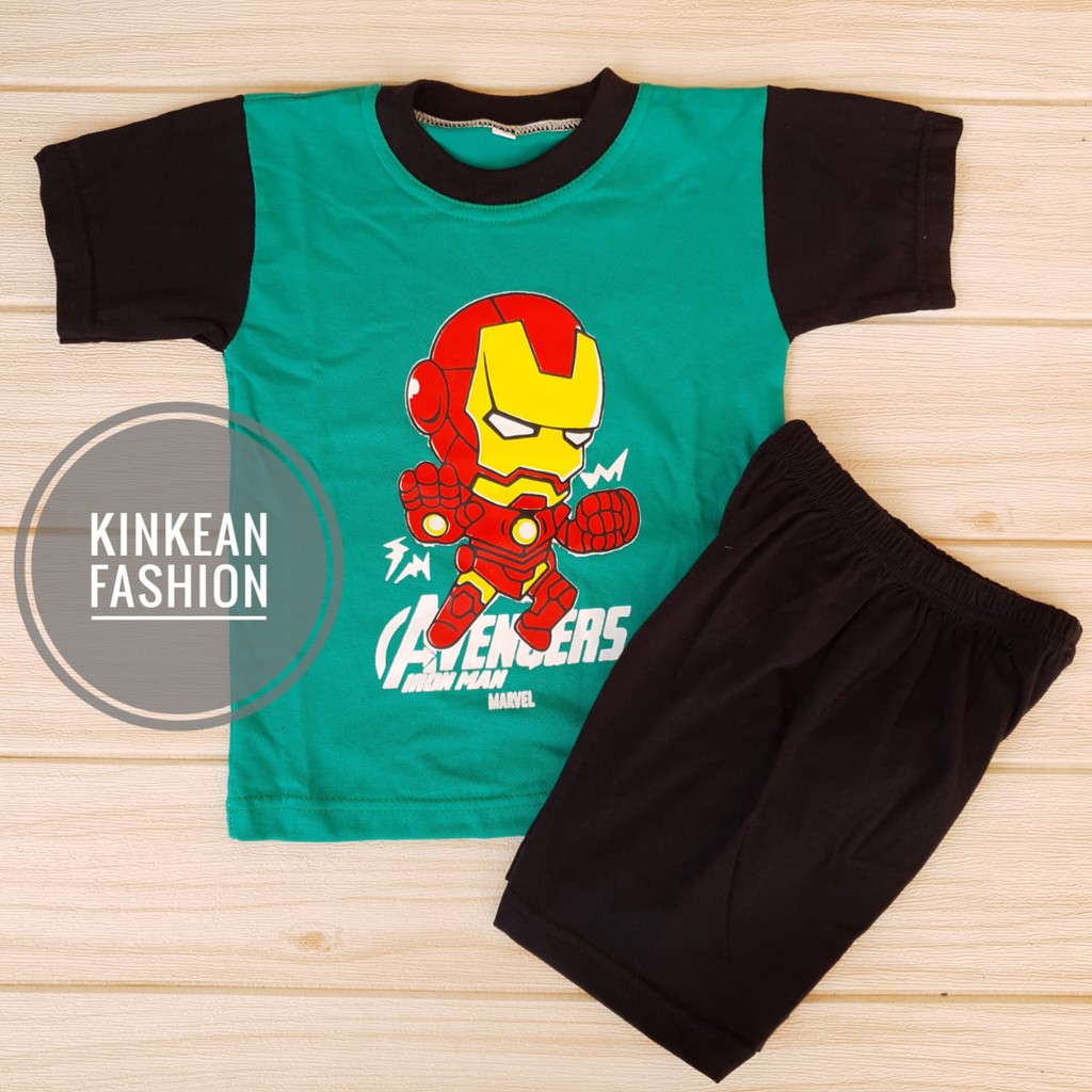 Setelan Kaos Anak / Baju Anak  Size S &quot;1-2 tahun&quot;