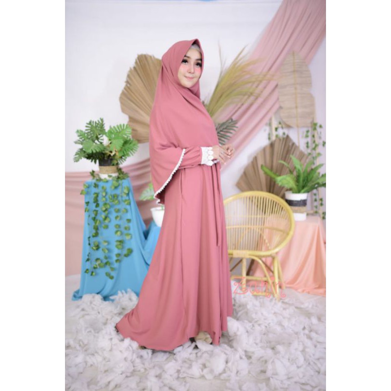 Gamis Melisa Set Syari by Zahin
