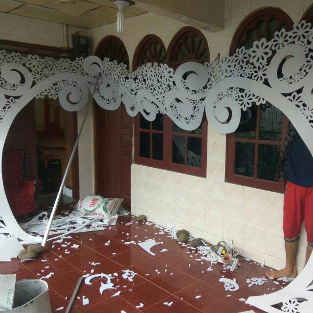 Pelaminan karet spons 1set 6meter